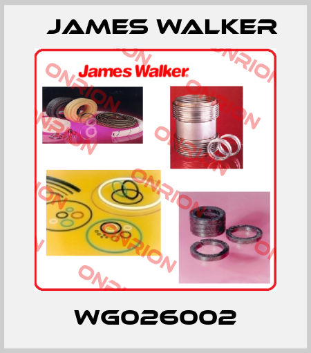 WG026002 James Walker