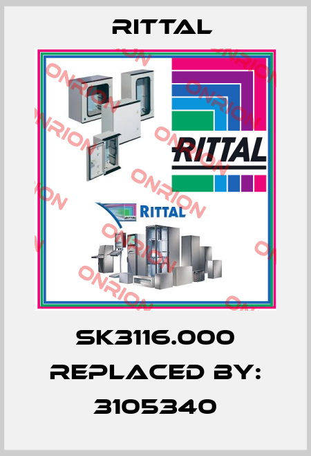 SK3116.000 REPLACED BY: 3105340 Rittal
