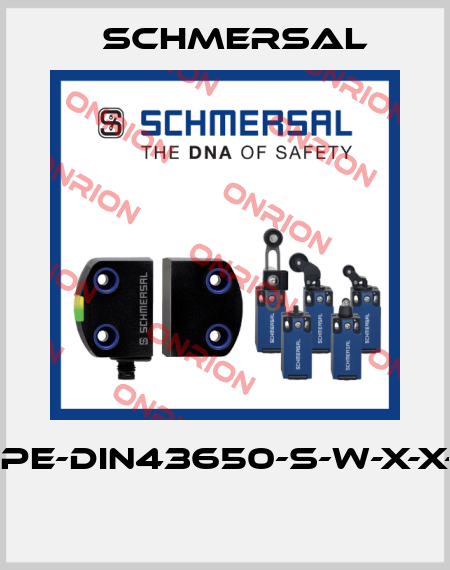 S-K3P+PE-DIN43650-S-W-X-X-X-X-X-3  Schmersal