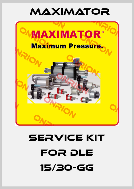 service kit for DLE 15/30-GG Maximator