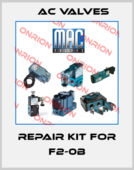repair kit for F2-0B МAC Valves