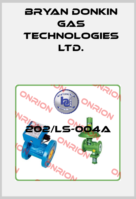 202/LS-004A Bryan Donkin Gas Technologies Ltd.