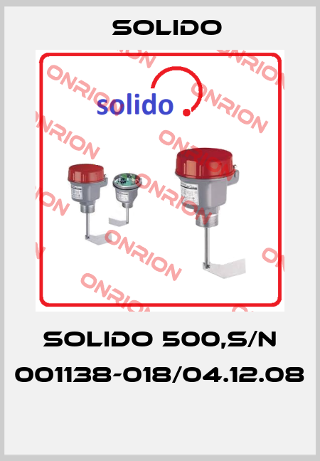 SOLIDO 500,S/N 001138-018/04.12.08  Solido