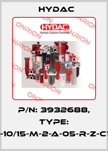 P/N: 3932688, Type: FAM-10/15-M-2-A-05-R-Z-C1-A-2 Hydac