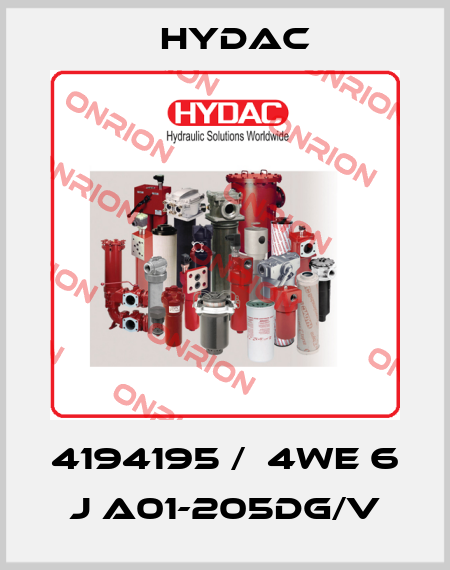 4194195 /  4WE 6 J A01-205DG/V Hydac