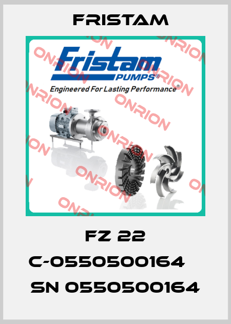 FZ 22 C-0550500164    SN 0550500164 Fristam