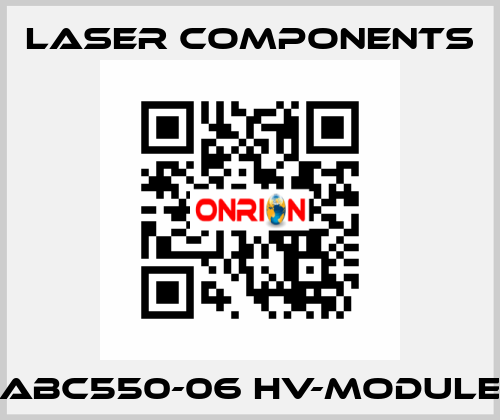 ABC550-06 HV-Module Laser Components