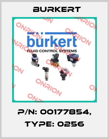 p/n: 00177854, Type: 0256 Burkert