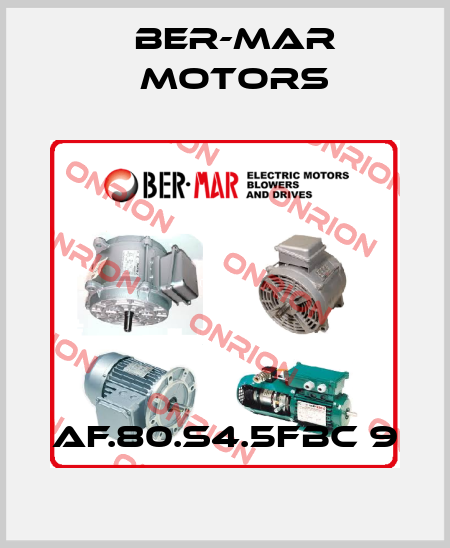 AF.80.S4.5FBC 9 Ber-Mar Motors