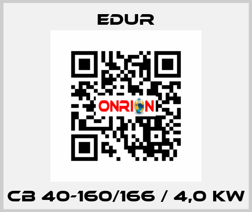 CB 40-160/166 / 4,0 KW Edur