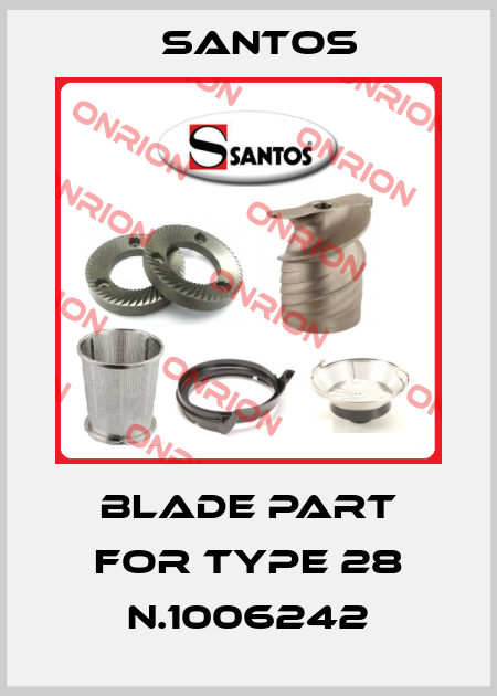 blade part for Type 28 N.1006242 Santos