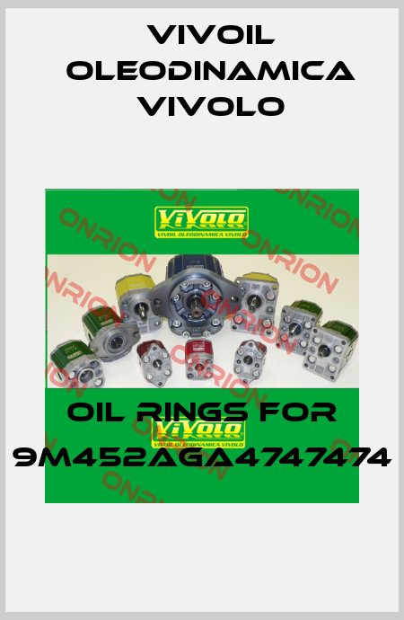 oil rings for 9M452AGA4747474 Vivoil Oleodinamica Vivolo