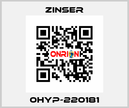 0HYP-220181 Zinser