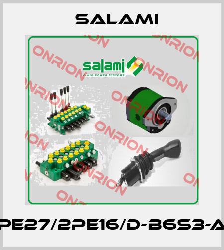 3PE27/2PE16/D-B6S3-AS Salami