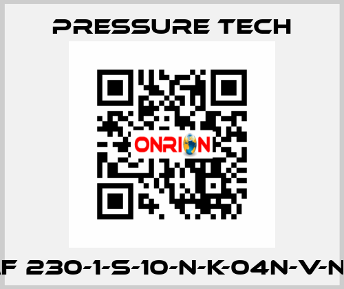 MF 230-1-S-10-N-K-04N-V-NV Pressure Tech