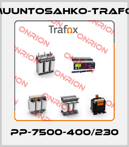 PP-7500-400/230 Muuntosahko-Trafox