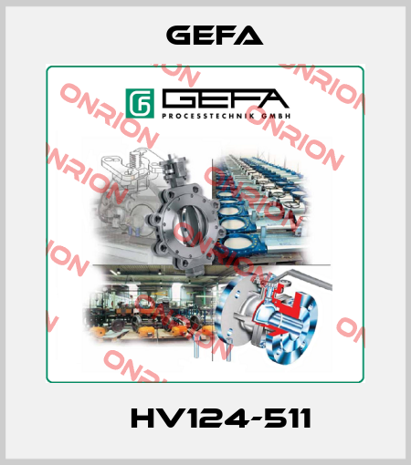  	  HV124-511  Gefa