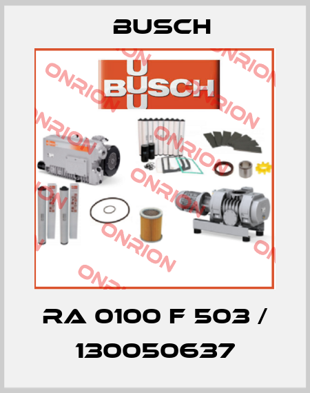 RA 0100 F 503 / 130050637 Busch