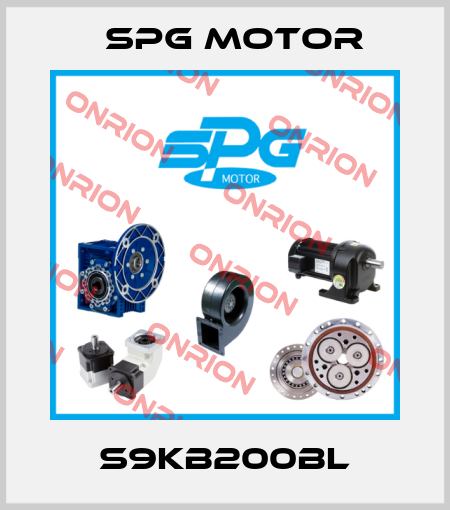 S9KB200BL Spg Motor