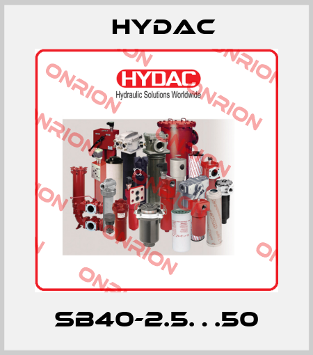SB40-2.5…50 Hydac