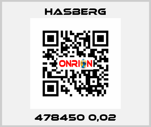 478450 0,02 Hasberg