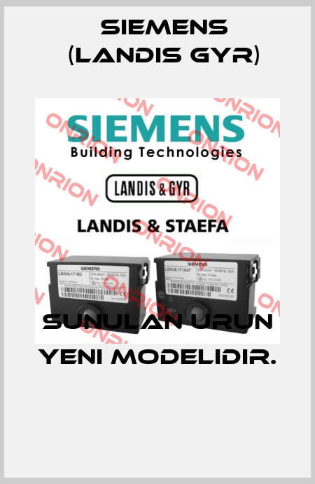 SUNULAN URUN YENI MODELIDIR.  Siemens (Landis Gyr)