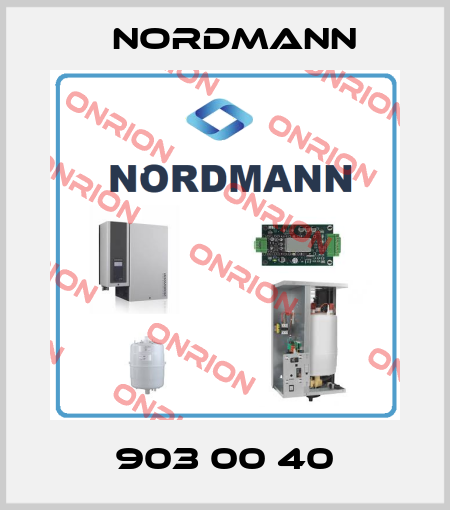 903 00 40 Nordmann