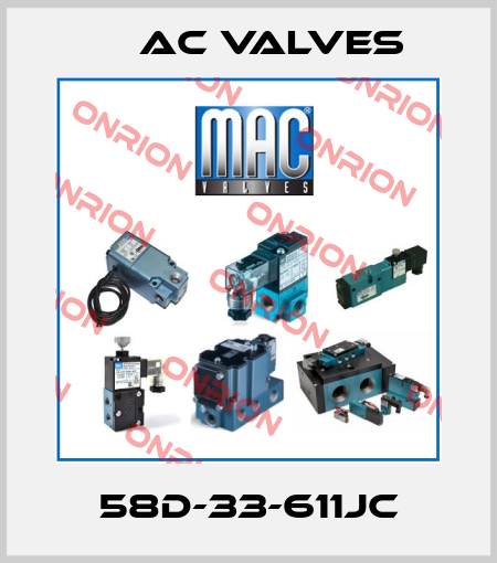 58D-33-611JC МAC Valves