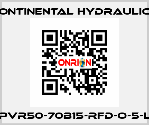 PVR50-70B15-RFD-O-5-L Continental Hydraulics