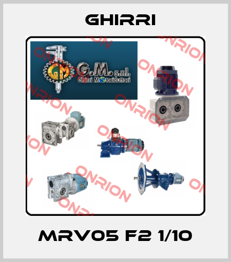 MRV05 F2 1/10 Ghirri