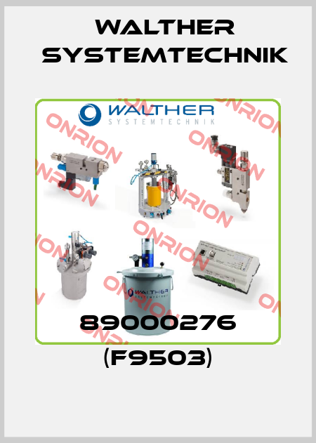 89000276 (F9503) Walther Systemtechnik