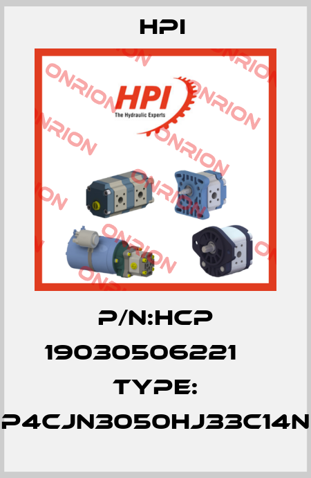 p/n:HCP 19030506221     Type: P4CJN3050HJ33C14N HPI