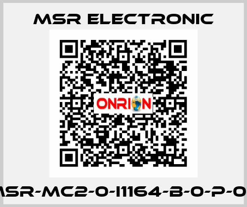 MSR-MC2-0-I1164-B-0-P-00 MSR Electronic