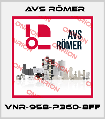 VNR-958-P360-8FF Avs Römer