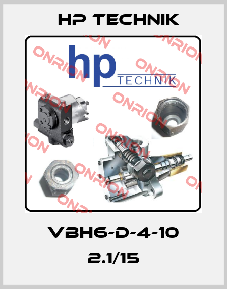 VBH6-D-4-10 2.1/15 HP Technik