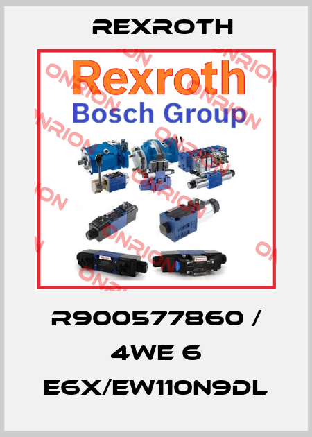 R900577860 / 4WE 6 E6X/EW110N9DL Rexroth