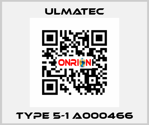 TYPE 5-1 A000466 ULMATEC