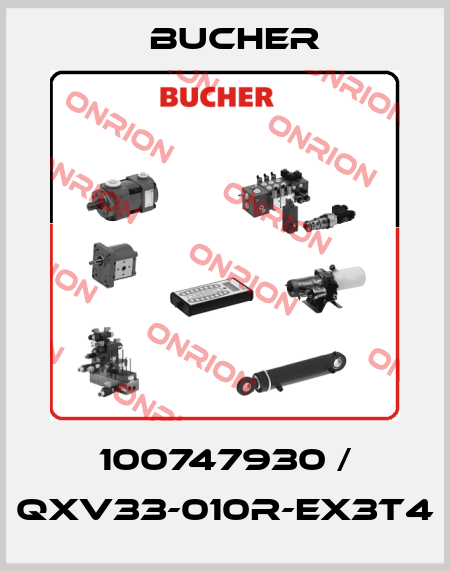 100747930 / QXV33-010R-EX3T4 Bucher