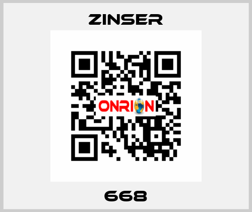 668 Zinser