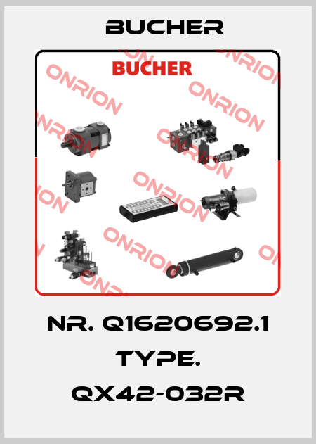 Nr. Q1620692.1 Type. QX42-032R Bucher
