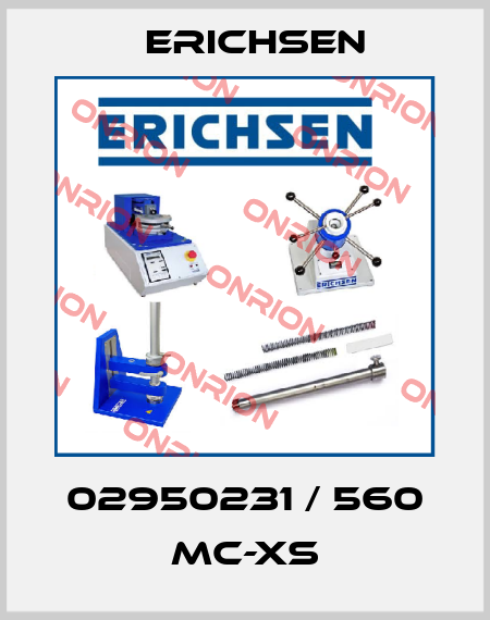 02950231 / 560 MC-XS Erichsen