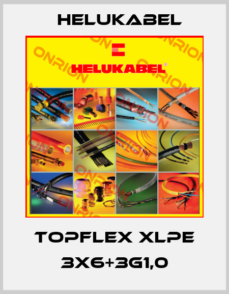 TOPFLEX XLPE 3x6+3G1,0 Helukabel