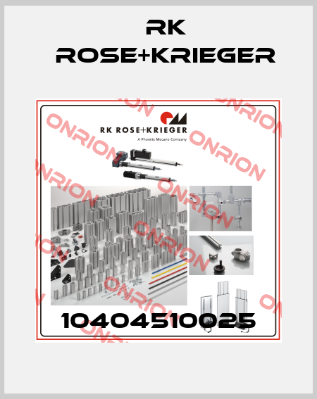10404510025 RK Rose+Krieger