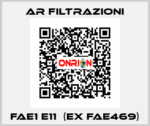 FAE1 E11  (EX FAE469) AR Filtrazioni