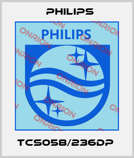 TCS058/236DP  Philips