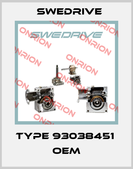 Type 93038451    oem Swedrive