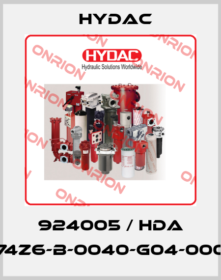 924005 / HDA 74Z6-B-0040-G04-000 Hydac
