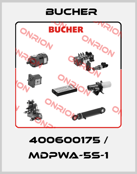 400600175 / MDPWA-5S-1 Bucher