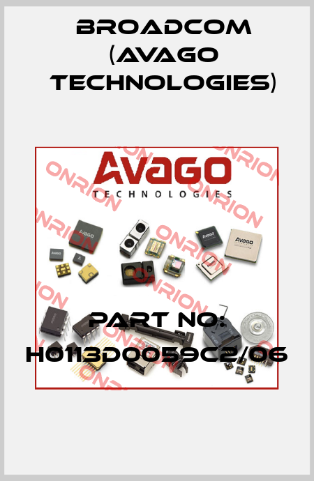 Part no: H0113D0059C2/06 Broadcom (Avago Technologies)