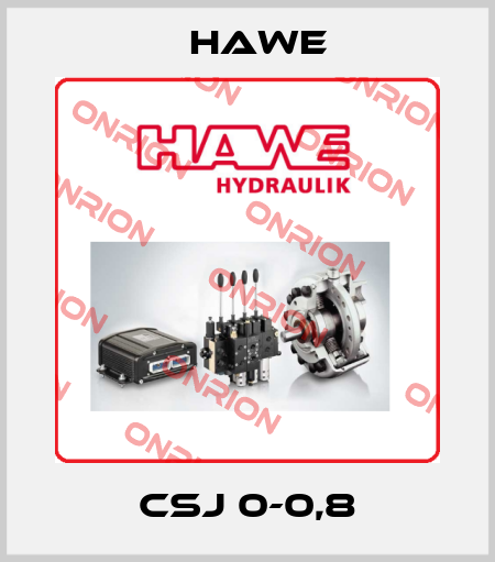 CSJ 0-0,8 Hawe
